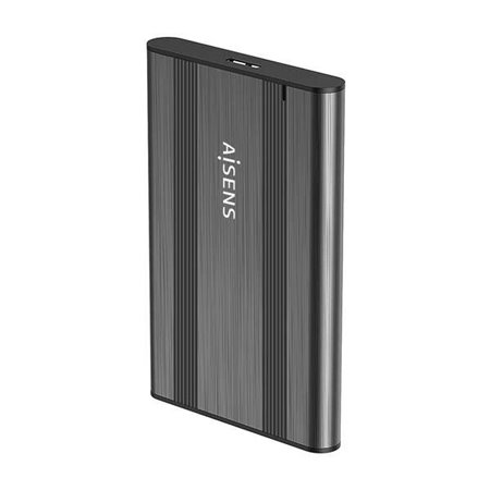 Caixa Externa Aisens 2,5" ASE-2526Gr 9,5mm SATA para USB 3.0/USB3.1 Gen1 - Cor Cinza