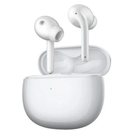 Fones de ouvido Xiaomi Buds 3 Bluetooth 5.2 - Microfone integrado - Duração da bateria até 7 horas - Resistência à água IP55