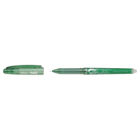 Caneta de tinta gel apagável Pilot Frixion Point - ponta de agulha de 0,5 mm - curso de 0,25 mm - punho ergonômico - cor verde