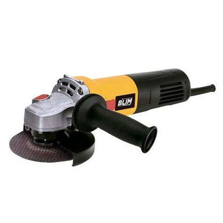 Blim Radial 115mm - Potência 900W - Design ergonômico - Alça multiposições - Proteção antifaísca - Botão de travamento