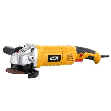 Blim Radial 125mm - Potência 1200W - Regulação Eletrônica - Design Ergonômico - Alça Multiposições - Proteção Antifaísca - Botão