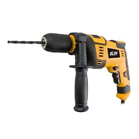 Furadeira de martelo Blim 810W - Velocidade ajustável 0-3000rpm - Mandril de perfuração sem chave de 13mm - Botão de travamento  Furadeira de martelo Blim 810W - Velocidade ajustável 0-3000rpm - Mandril de perfuração sem chave de 13mm - Botão de travamento