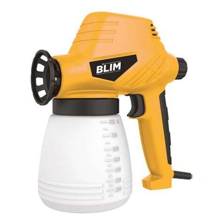 Pistola Elétrica Blim 120W - Tanque 800ml - Bico 0,8mm - Viscosidade Máxima 80 din/seg - Manuseio Simples