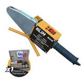 Máquina de Soldar Tubos Blim PPR 700-1500W - Controle de Temperatura 50º a 300º - Inclui Maleta de Transporte com Acessórios Máquina de Soldar Tubos Blim PPR 700-1500W - Controle de Temperatura 50º a 300º - Inclui Maleta de Transporte com Acessórios