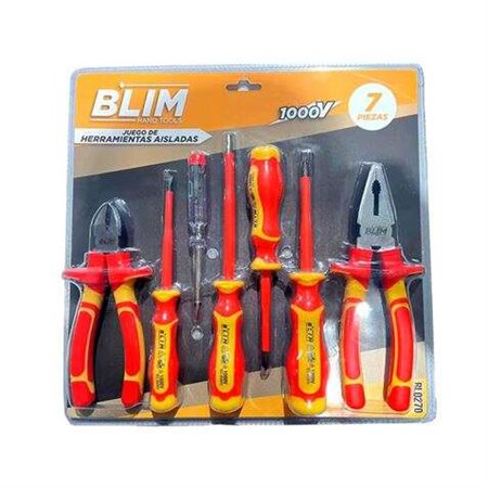 Conjunto Blim 7 pcs Ferramentas Isoladas - 1000V