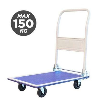 Carrinho de mão metálico dobrável Blim - Plataforma 810x470x730mm - Peso máx. 150kg