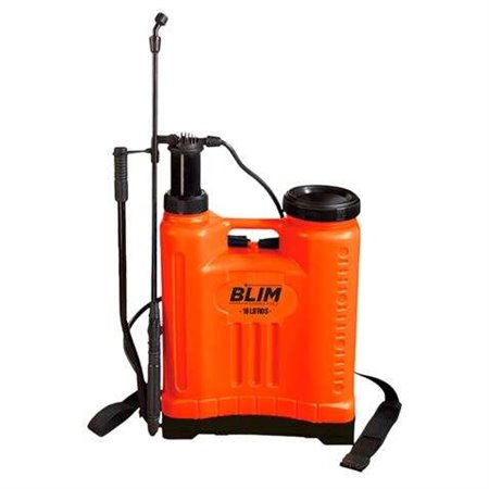 Sulfador traseiro manual Blim 18L - Bomba com pressão até 4 bar - Bico ajustável - Design de mochila