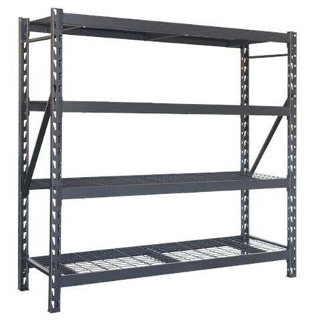 Prateleira Metálica Ajustável Blim - Dimensões 195x183x61mm - Suporte 700kg por prateleira - Fácil Montagem - Revestimento em Pó