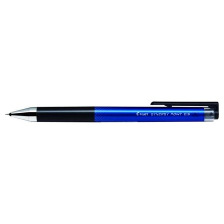 Caneta Gel Retrátil Pilot Synergy Point - Recarregável - Ponta Fina 0,5mm - Curso 0,25mm - Cor Azul