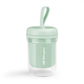 Orbegozo Mini Liquidificador Portátil BV 2500 - Orbegozo Smoothies e Shakes em qualquer lugar - Lâminas de aço inoxidável - Sist Orbegozo Mini Liquidificador Portátil BV 2500 - Orbegozo Smoothies e Shakes em qualquer lugar - Lâminas de aço inoxidável - Sist