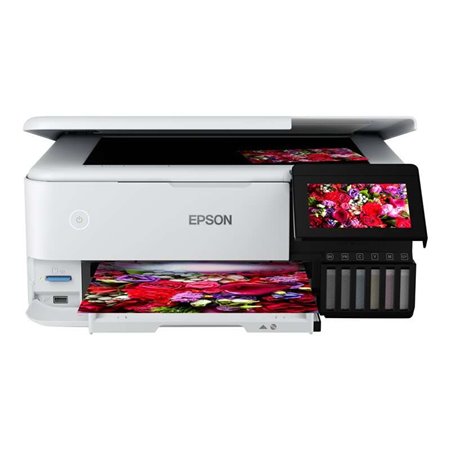 Impressora fotográfica multifuncional Epson EcoTank ET8500 colorida WiFi Duplex (114 garrafas)