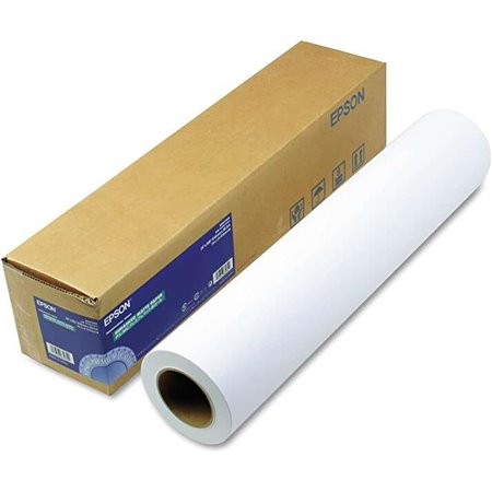 Rolo de papel fosco aprimorado Epson para plotter - 189gr 24" 610 mm x 30,5 m