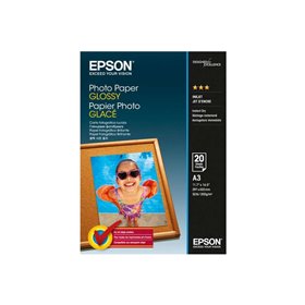 Papel Fotográfico Brilhante Epson A3 20 Folhas - 297x420mm - 200gr