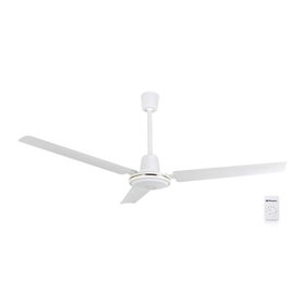 Orbegozo CF 85120 Ventilador de teto potente e eficiente - 3 lâminas para grande fluxo de ar - 5 velocidades de ventilação Orbegozo CF 85120 Ventilador de teto potente e eficiente - 3 lâminas para grande fluxo de ar - 5 velocidades de ventilação