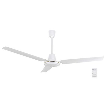 Ventilador de teto elegante e funcional Orbegozo CF 86140 - Interruptor de parede - 5 velocidades - Potência 70W - 140cm de diâm