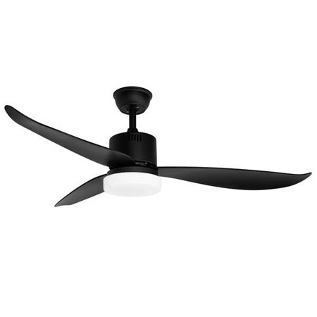 Ventilador de teto Orbegozo CP 102132 - Potente motor AC - Iluminação LED - Temporizador programável - Controle remoto - Design 