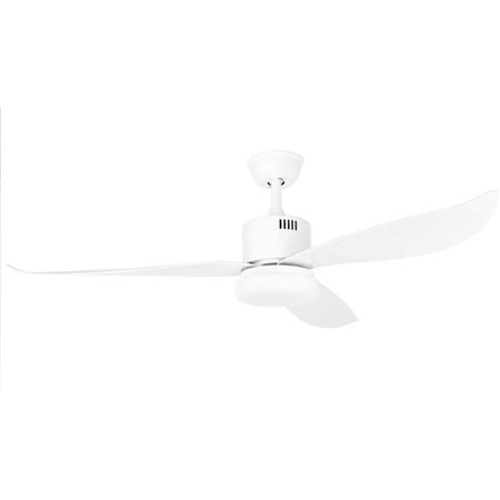 Ventilador de teto Orbegozo CP 103132 com luz LED - Potente e silencioso - Temporizador programável - Controle remoto - Design c