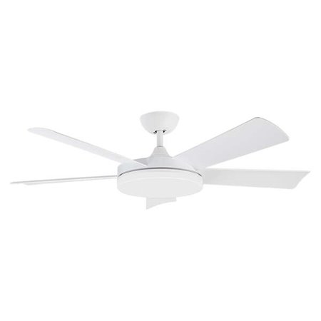 Orbegozo CP 115132 Ventilador de teto moderno - Potente motor DC - Luz LED 24W - Sistema de ventilação reversível - Controle rem