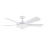 Orbegozo CP 115132 Ventilador de teto moderno - Potente motor DC - Luz LED 24W - Sistema de ventilação reversível - Controle rem