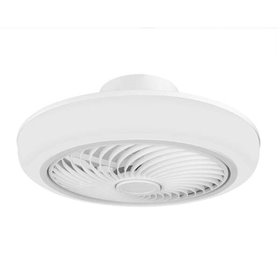Ventilador de teto Orbegozo CP 12435 Elegance - Motor 35W DC - 5 lâminas ABS - Iluminação LED regulável - Função reversível - Co Ventilador de teto Orbegozo CP 12435 Elegance - Motor 35W DC - 5 lâminas ABS - Iluminação LED regulável - Função reversível - Co