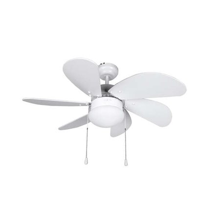 Ventilador de teto Orbegozo CP 15076 B - Ideal para ambientes pequenos - Mínimo consumo de energia - Sistema de ventilação rever