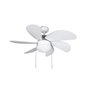Ventilador de teto Orbegozo CP 15076 B - Ideal para ambientes pequenos - Mínimo consumo de energia - Sistema de ventilação rever