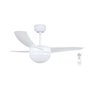 Ventilador de teto Orbegozo CP 88105 - Diâmetro 105cm - Controle remoto - Potência 60W - Economia de energia - Silencioso