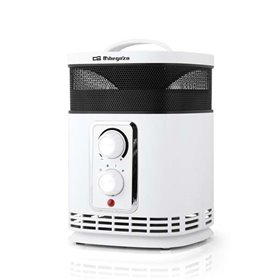 Aquecedor Orbegozo CR 6025 Enviroheat - Aquecimento 360° - Potência 1500W - Design Moderno - Termostato Ajustável - Modo Ventila