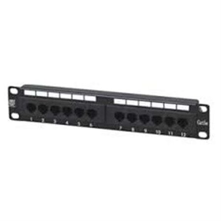 Patch Panel Cromad 12 Portas Cat 6 1U UTP 10"