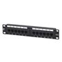 Patch Panel Cromad 12 Portas Cat 6 1U UTP 10"