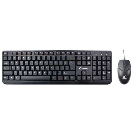 Teclado + Mouse Cromad Pack USB 1000dpi 3 Botões