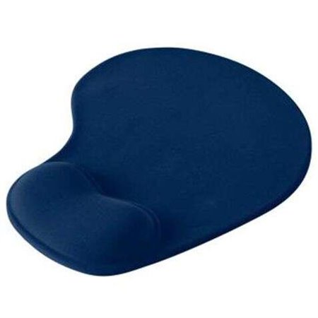 Mouse Pad Cromad com Descanso de Pulso em Gel - Base Antiderrapante - Medidas 23,5x19,5 cm