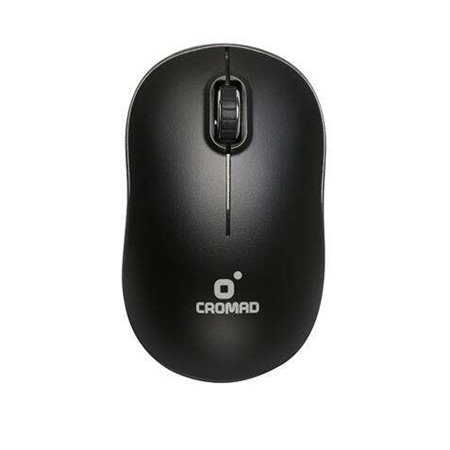 Mouse sem fio USB Cromad X52 - 3 botões - Uso ambidestro