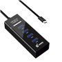 Cabo Cromad USB Tipo C - Comprimento 30cm - Velocidade de transferência 5Gbps - 4 portas USB 3.0 - Não requer instalação - Compa