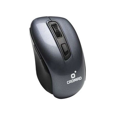 Mouse sem fio Cromad - Alcance de até 10 metros - Inclui receptor mini USB - Vida útil máxima da bateria, até 12 meses - 3 botõe