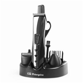 Máquina de cortar cabelo 3 em 1 recarregável Orbegozo CTP 1930 - Autonomia de 45 minutos - Cabeças intercambiáveis - Lâmina de a Máquina de cortar cabelo 3 em 1 recarregável Orbegozo CTP 1930 - Autonomia de 45 minutos - Cabeças intercambiáveis - Lâmina de a