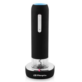 Saca-rolhas elétrico recarregável Orbegozo CU 4100 - Extração rápida e fácil de cortiça - Design elegante e ergonômico - Recarre Saca-rolhas elétrico recarregável Orbegozo CU 4100 - Extração rápida e fácil de cortiça - Design elegante e ergonômico - Recarre