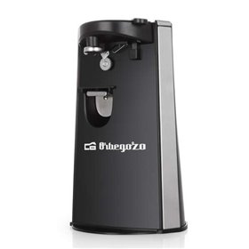 Abridor de latas elétrico Orbegozo CU 6500 3 em 1 - Prático e funcional - Lâmina de aço inoxidável - Potência 60W - Fácil limpez Abridor de latas elétrico Orbegozo CU 6500 3 em 1 - Prático e funcional - Lâmina de aço inoxidável - Potência 60W - Fácil limpez