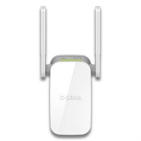 Repetidor WiFi D-Link AC1200 - Porta RJ45 - 2 Antenas Externas - Botão WPS - Cor Branca