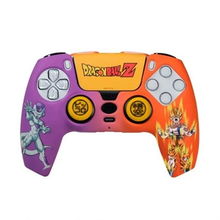 Pacote de capa rígida FR-TEC Dragon Ball Z Enemies + alças + adesivo para PS5