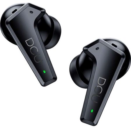 Fones de ouvido Bluetooth DCU Tecnologic Feedforward - Cancelamento de ruído FF4-Mic - Bateria de 40 mAH - Estojo de carregament