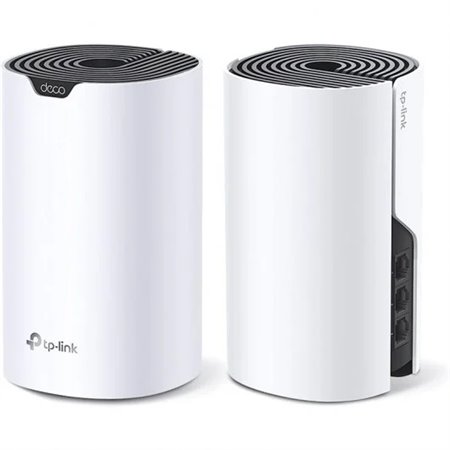 TP-Link Deco S7 Smart WiFi 6 Mesh System Dual Band AC1900 - 2 unidades Deco - 3 portas LAN Ethernet (RJ-45) - Tecnologia MU-MIMO