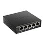 Switch D-Link 5 Portas Gigabit 10/100/1000 Mbps - PoE+