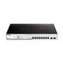 Switch semi-gerenciável D-Link 8 portas Gigabit PoE 130W + 2 portas Giga Combo