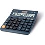 Calculadora de mesa Casio DH-12ET - Tela extra grande de 12 dígitos - Alimentada por energia solar e por bateria - Cor azul escu