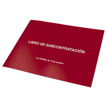 Dohe Subcontrating Books Din A4 Landscape - 10 folhas numeradas - folhas autocopiativas