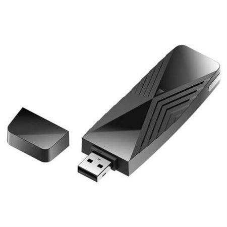 Adaptador USB sem fio de banda dupla D-Link AX1800 WiFi 6 - MU-MIMO - OFDMA