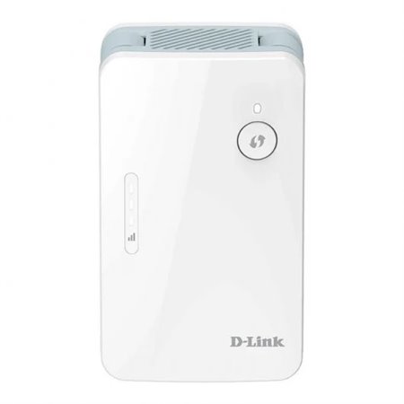 Repetidor de parede sem fio de banda dupla D-Link E15 WiFi 6 AX1500 - Compatibilidade de malha - Velocidade de até 1200 Mbps - P