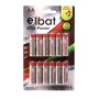 Pacote Elbat de 12 pilhas alcalinas LR6/AA