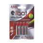 Elbat Pacote de 4 pilhas alcalinas LR03/AAA